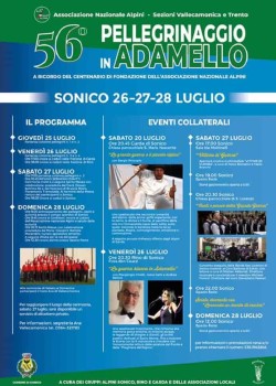 Pellegrinaggio in Adamello 2019
