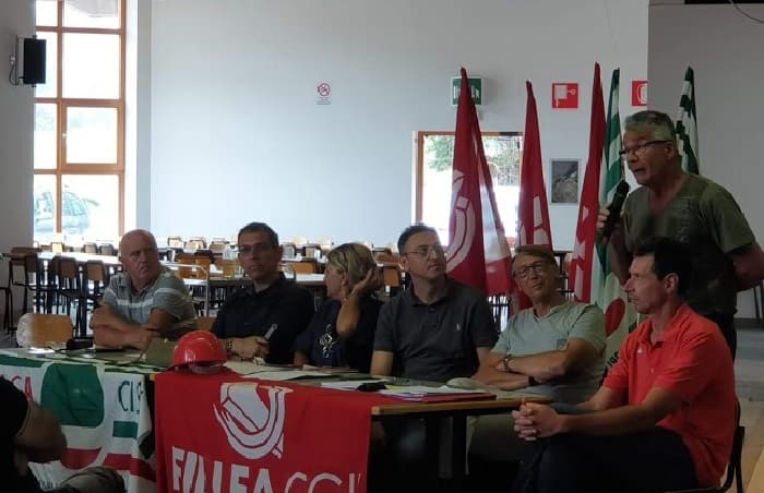 Sindacati porfido - Trento