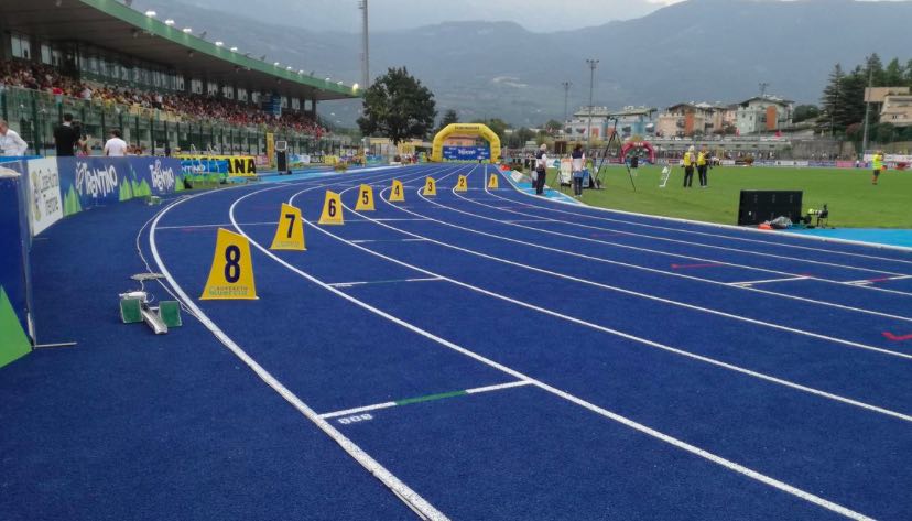 pista atletica stadio rovereto