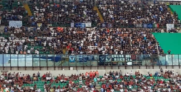 tifosi Brescia a San Siro - Gdv