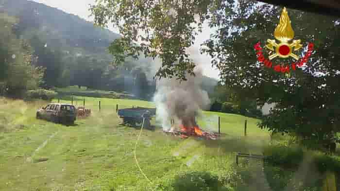 Incendio ruolotte - Artogne 01