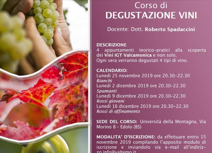 Corso degustazione. Val.Te.Mo