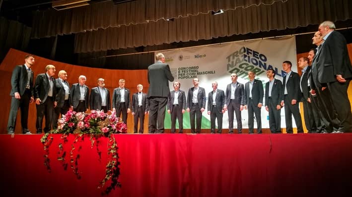 L'esibizione del Coro Montecimon - Valle di ledro