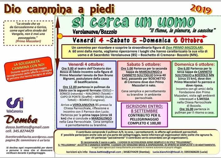 Pellegrinaggio Don Primo Mazzolari 1