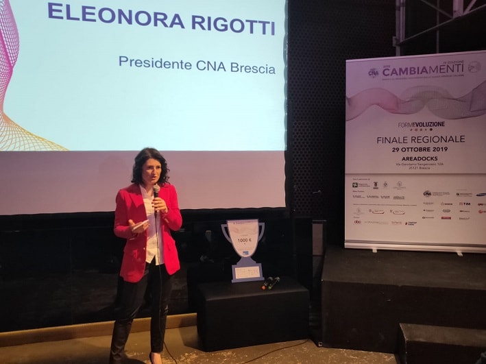 Presidente Eleonara Rigotti Cna Brescia
