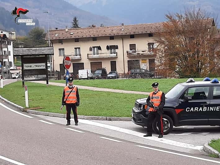 carabinieri Tione di Trento