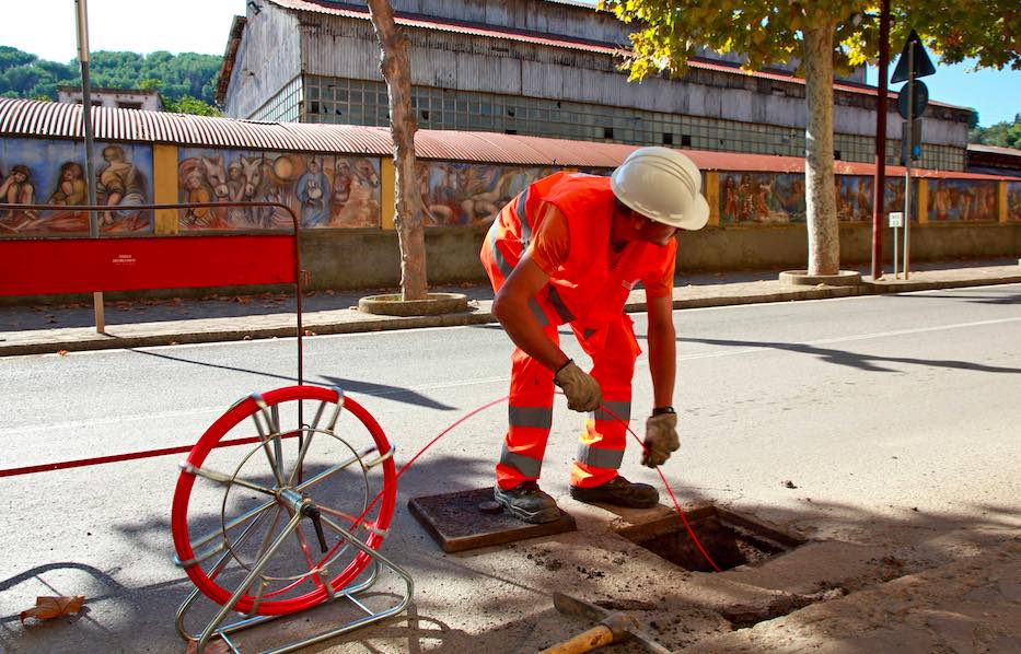 fibra ottica lavori