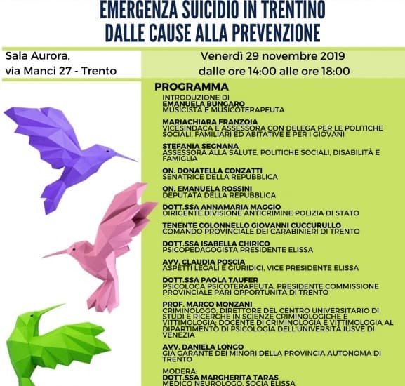 Emergenza suicidio - Trentino