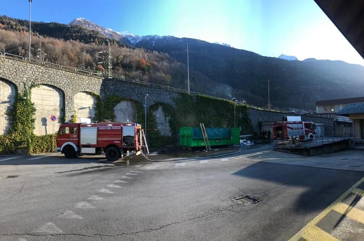 vigili fuoco - intervento - Sonico