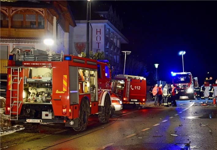 Incidente Lutago - foto credit VVF volontari Lutago