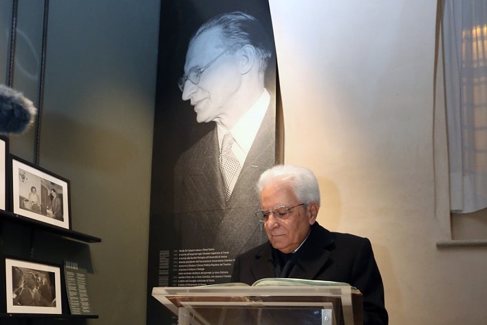 Mattarella Spazio De Gasperi credit foto Rensi