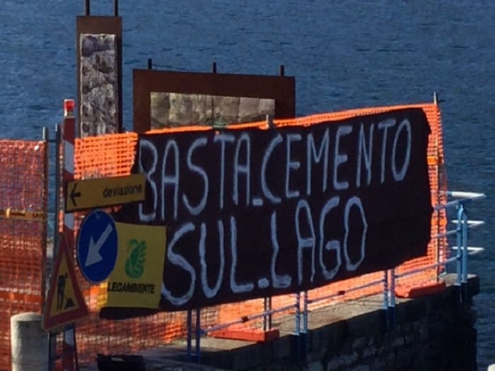 Sale Marasino - cemento - legambiente