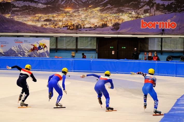 Short track Bormio - foto credit Alberto Urbani - Marco Lanfranchi