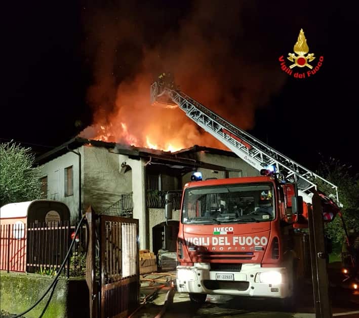 Vigili del fuoco - incendio