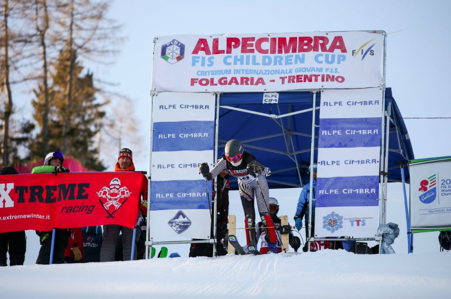 alpe cimbra fis children cup raffaele merler