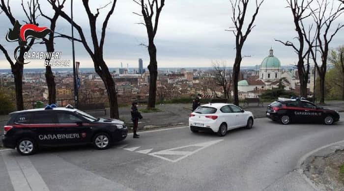 Controlli carabinieri - Brescia