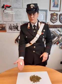 Cavalese - carabinieri droga