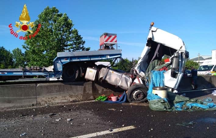 Incidente A4 Brescia