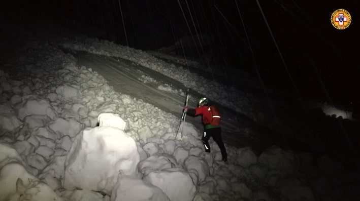 Valanga - Soccorso Alpino Sondrio