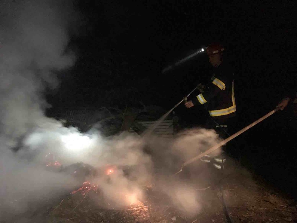 vigili fuoco incendio