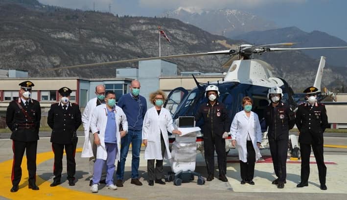 Carabinieri - ospedale Esine