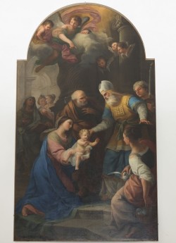 Luigi Vanvitelli - Gesù al tempio - convento Frati Francescani - Cles