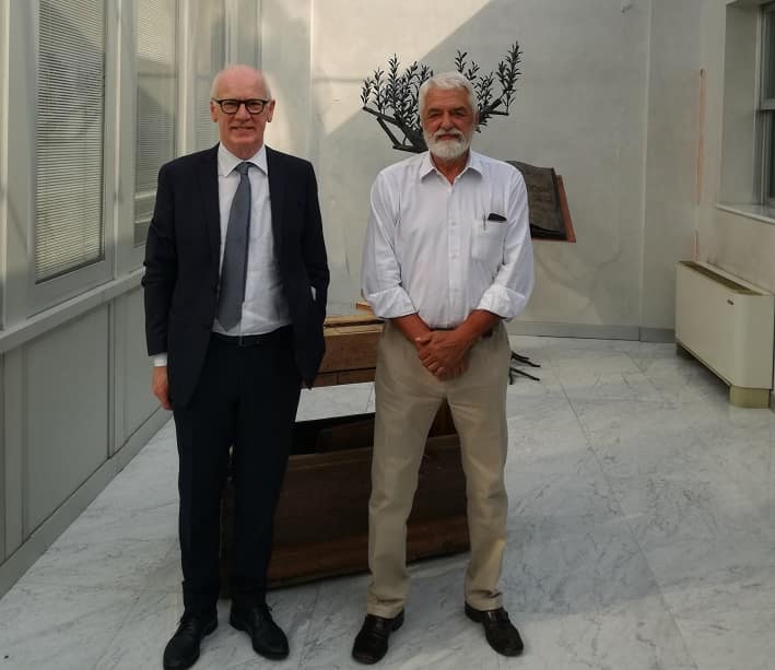 Nella foto da sinistra Mariano Bonatto e Giulio Olivotto