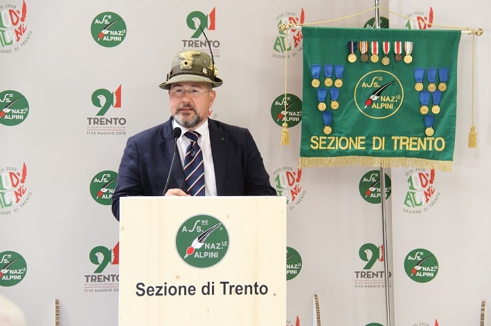 Paolo Frizzi - presidente Ana Trento