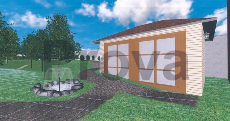 Rendering area ex orto Rovereto