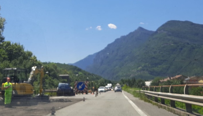 Statale 42 - lavori