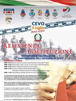Cevo - evento incendio
