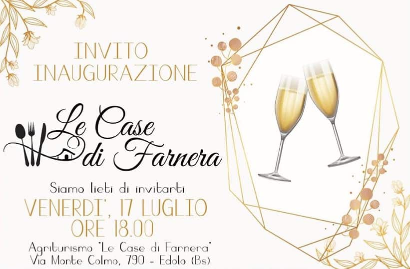 Le Case di Farnera Edolo inaugurazione