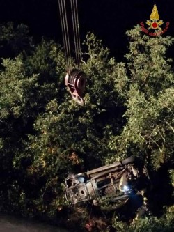 Teglio - Incidente