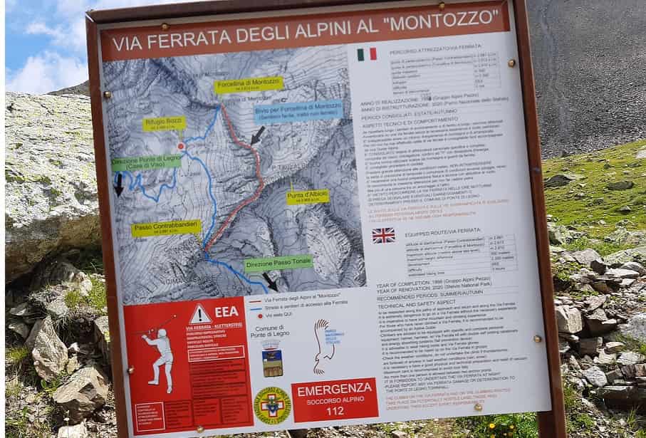 Via Ferrata -Alpini - Montozzo