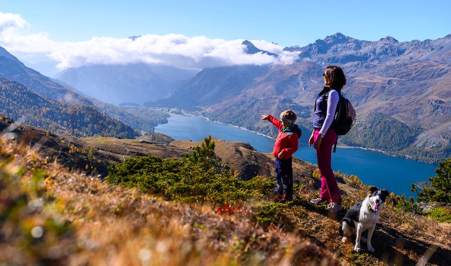 camminata escursioni engadina foto romano salis