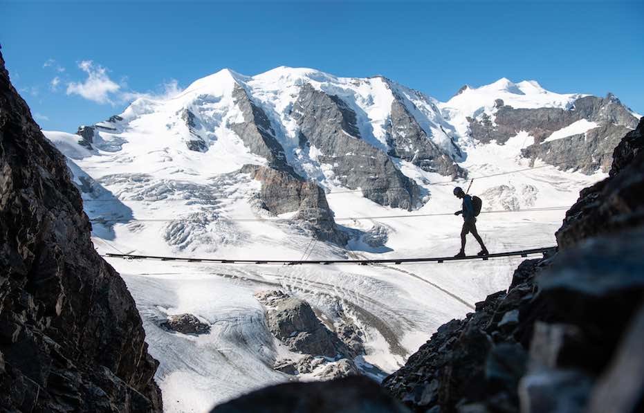 escursioni engadina Ferrata Romano Salis