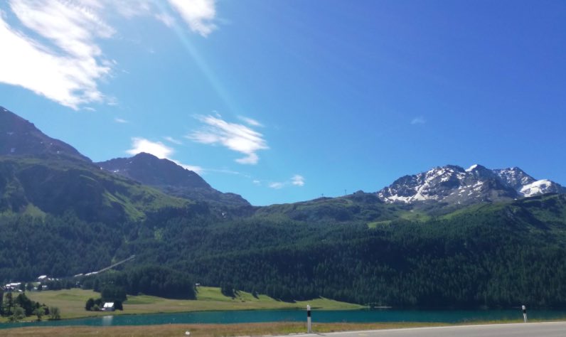 montagna corvatsch engadina estate