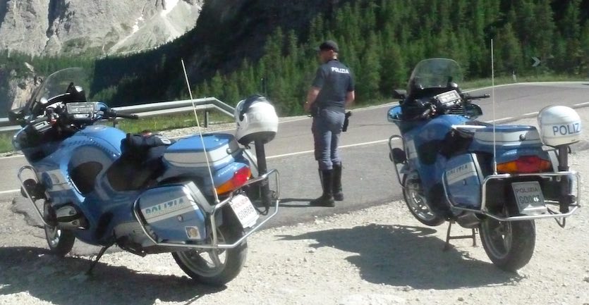 polizia stradale montagna 2