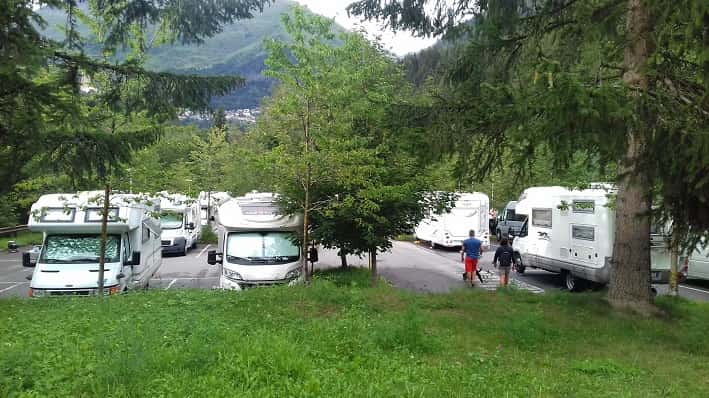 Area camper - Ponte di Legno
