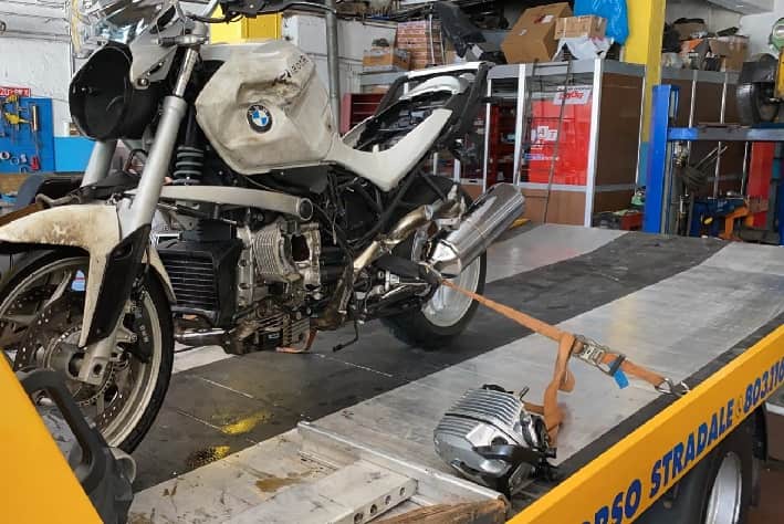 Berzo Demo moto - incidente
