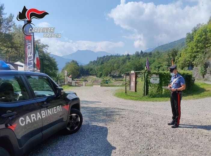 Carabinieri - Edolo - crossodromo - Sonico