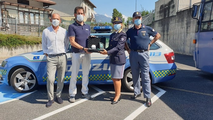 Darfo Boario consegna etilometro 1