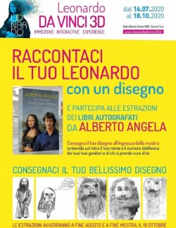 Libro Alberto Angela mostra Leonardo