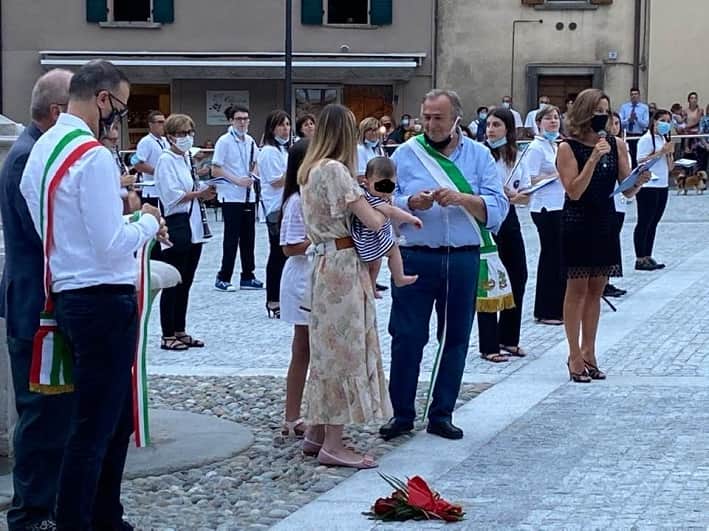 Piazza Ronchi - Breno - inaugurazione