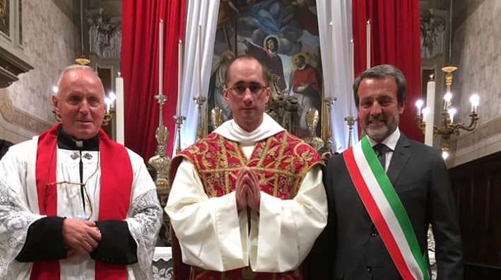 don Giuseppe - dom Tomaso - sindaco Pasquini