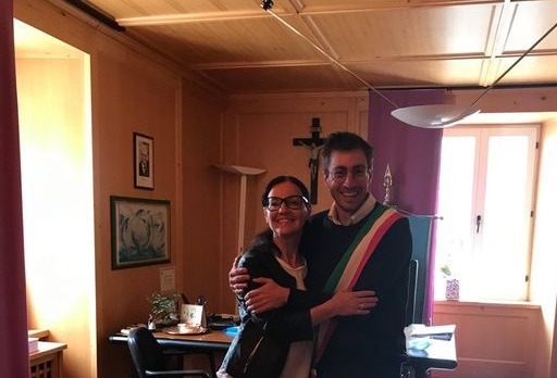 Anna Panizza- Michele Bertolini, neo sindaco