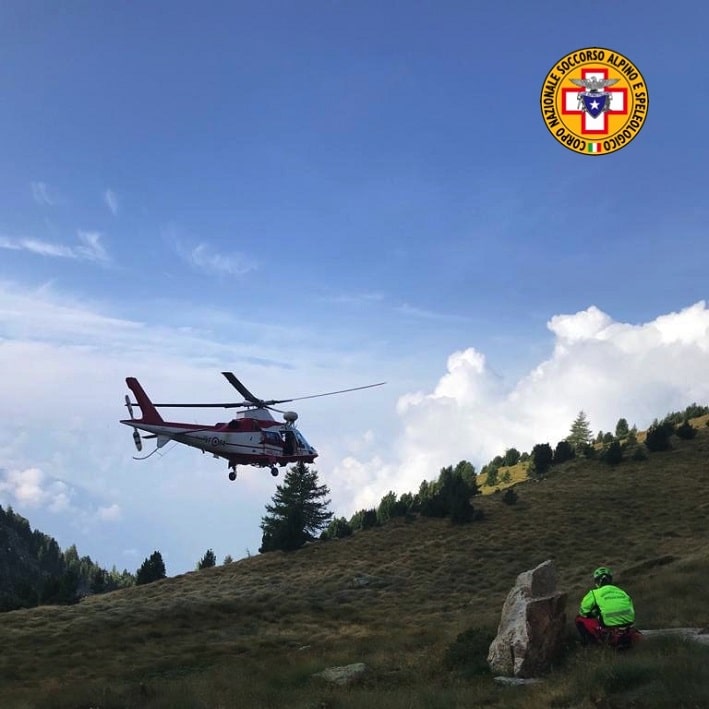 Elicottero Vigili del fuoco - Soccorso Alpino