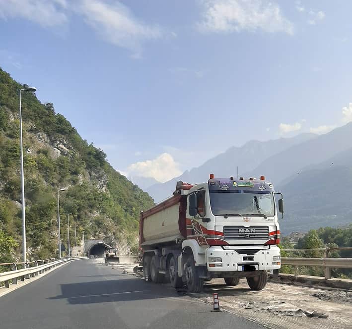 Lavori - statale 42 - Breno