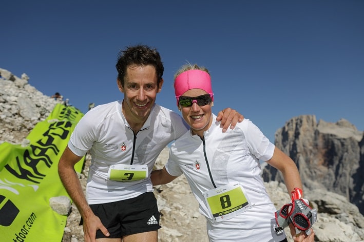Victoria Kreuzer e Martin Anthamatten - credit foto Raffaele Merler ed Enrica Pallaver