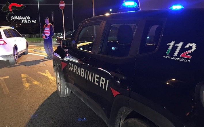 carabinieri controlli - Bolzano